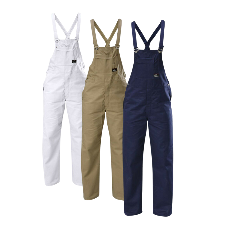 Hard Yakka Traditional Bib & Brace Overall Cotton Drill Work Safety Y01010-Collins Clothing Co