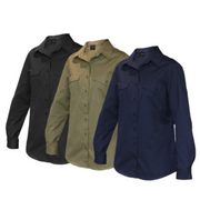 KingGee Womens Workcool 2 Shirt Long Sleeve Lightweight Breathable Work K69880-Collins Clothing Co