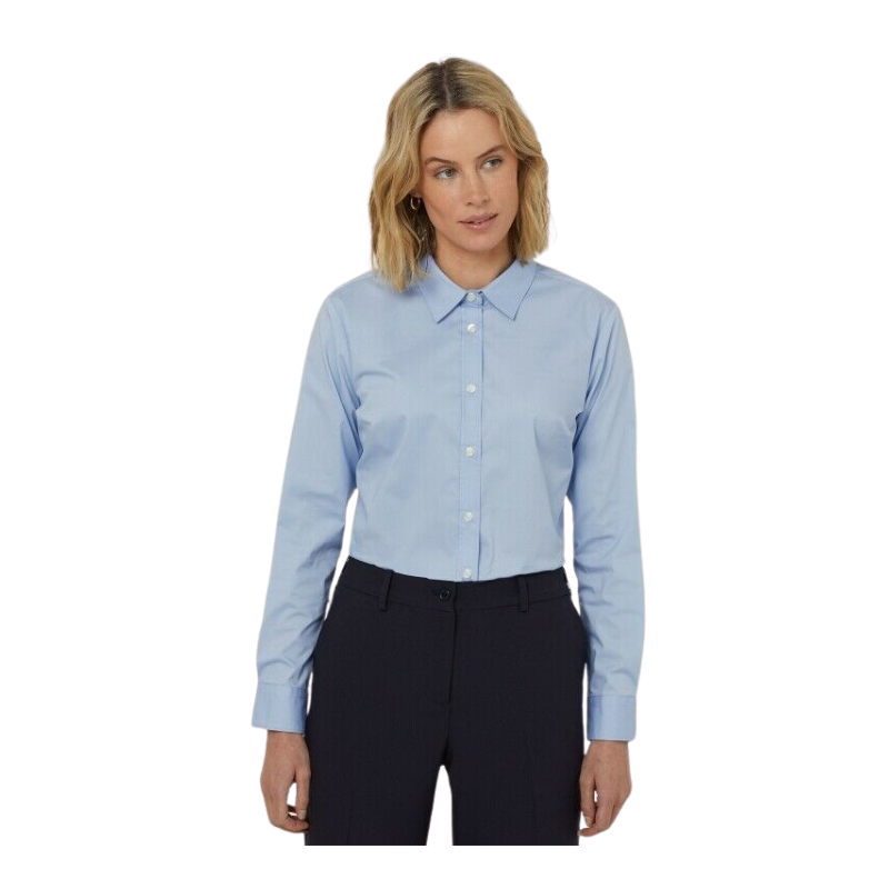 NNT Womens Avignon Long Sleeve Slim Shirt Casual Comfort Business Shirts CATUKU-Collins Clothing Co
