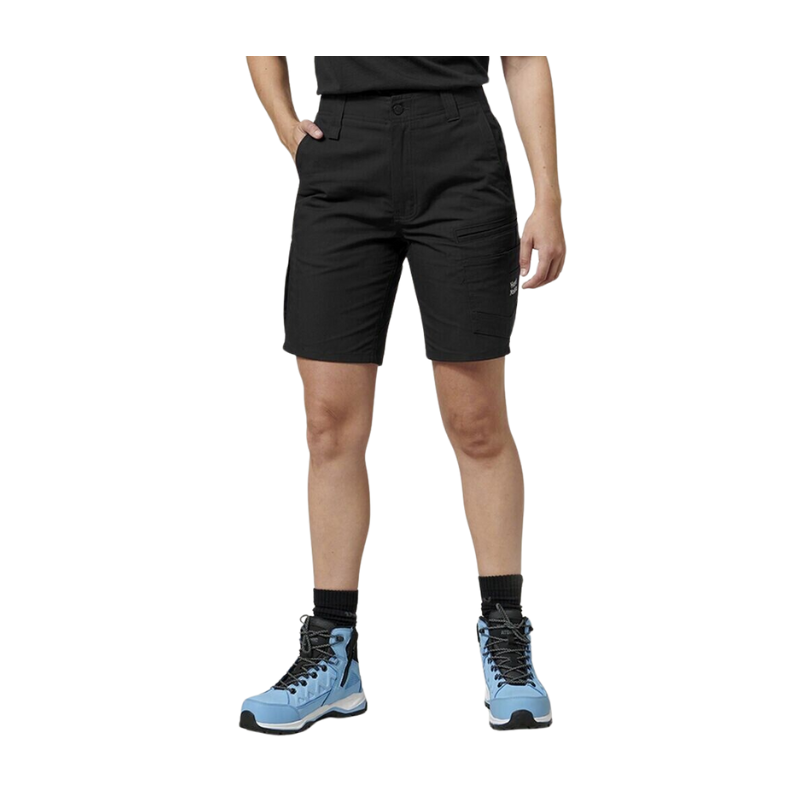 Hard Yakka Womens 3056 Raptor Active Fit Comfy Mid Lenght Work Short Y08228-Collins Clothing Co