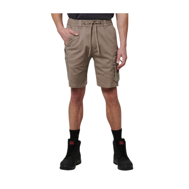 Hard Yakka Mens Toughmaxx Mid Shorts Comfortable Waistband Work Shorts Y05165-Collins Clothing Co