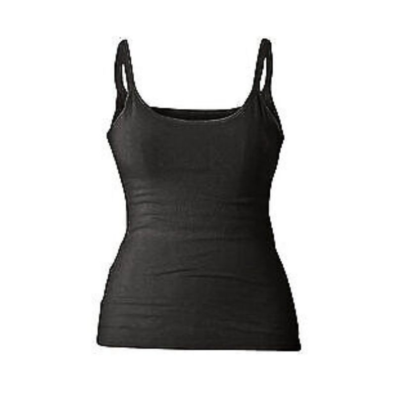 NNT Womens Cotton Lycra Camisole Stretch Twin Strap Shirt CAT497-Collins Clothing Co