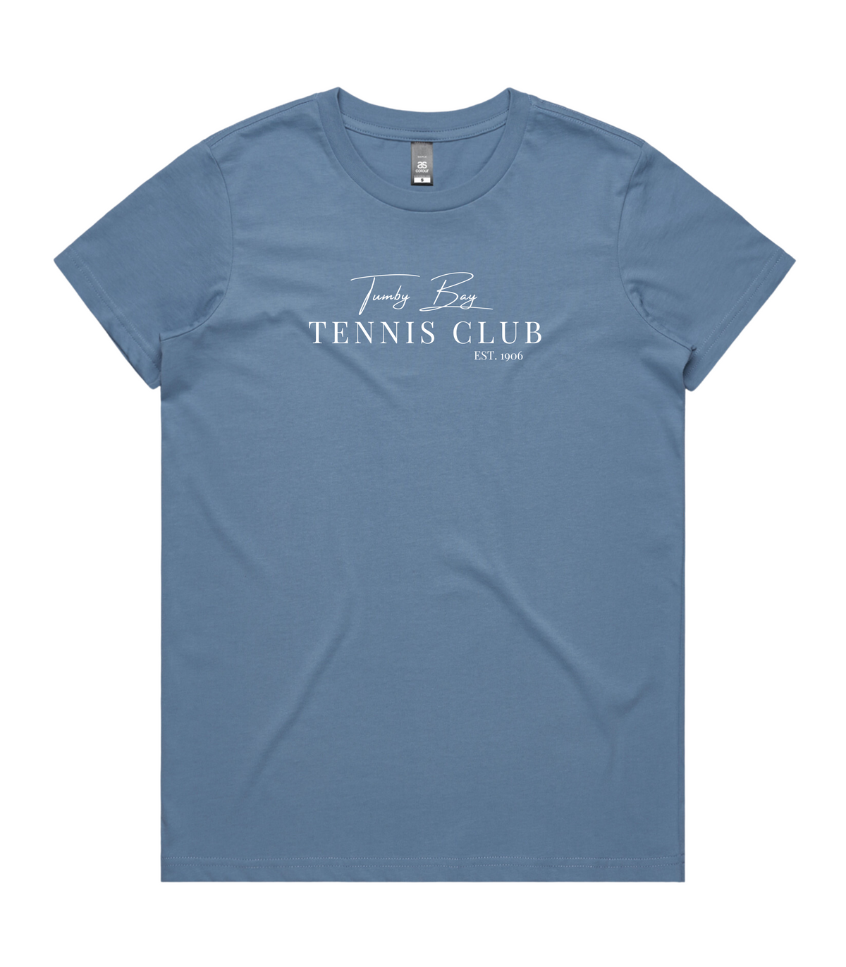 Tumby Bay Tennis Club Womens Maple Tee 4001