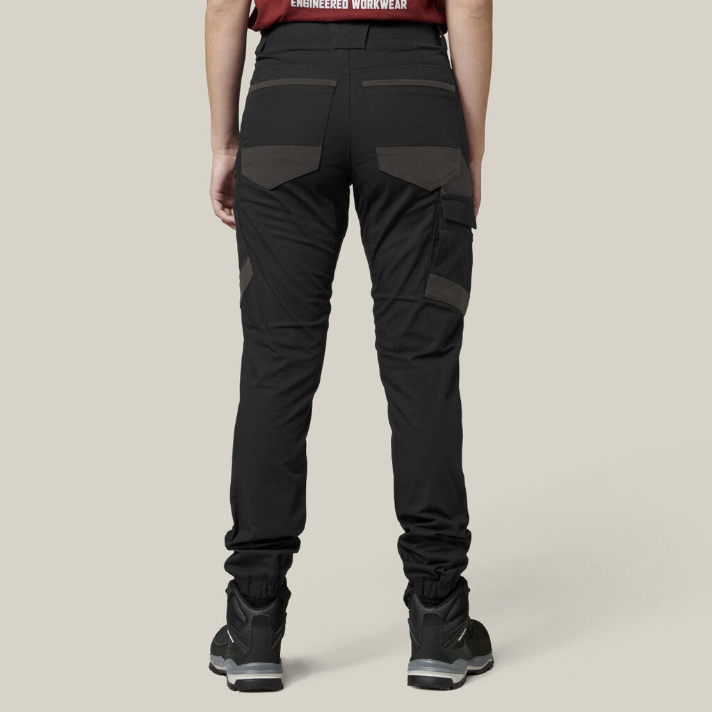 SUPER SALE! Hard Yakka Womens Raptor Long Pants Safety FREE Stretch Belt Y08382