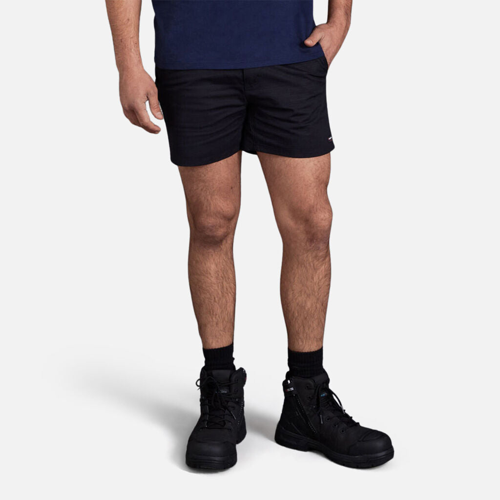 SUPER SALE! KingGee Mens Tradies Comfort Waist Short Shorts FREE Flex Cap K17012