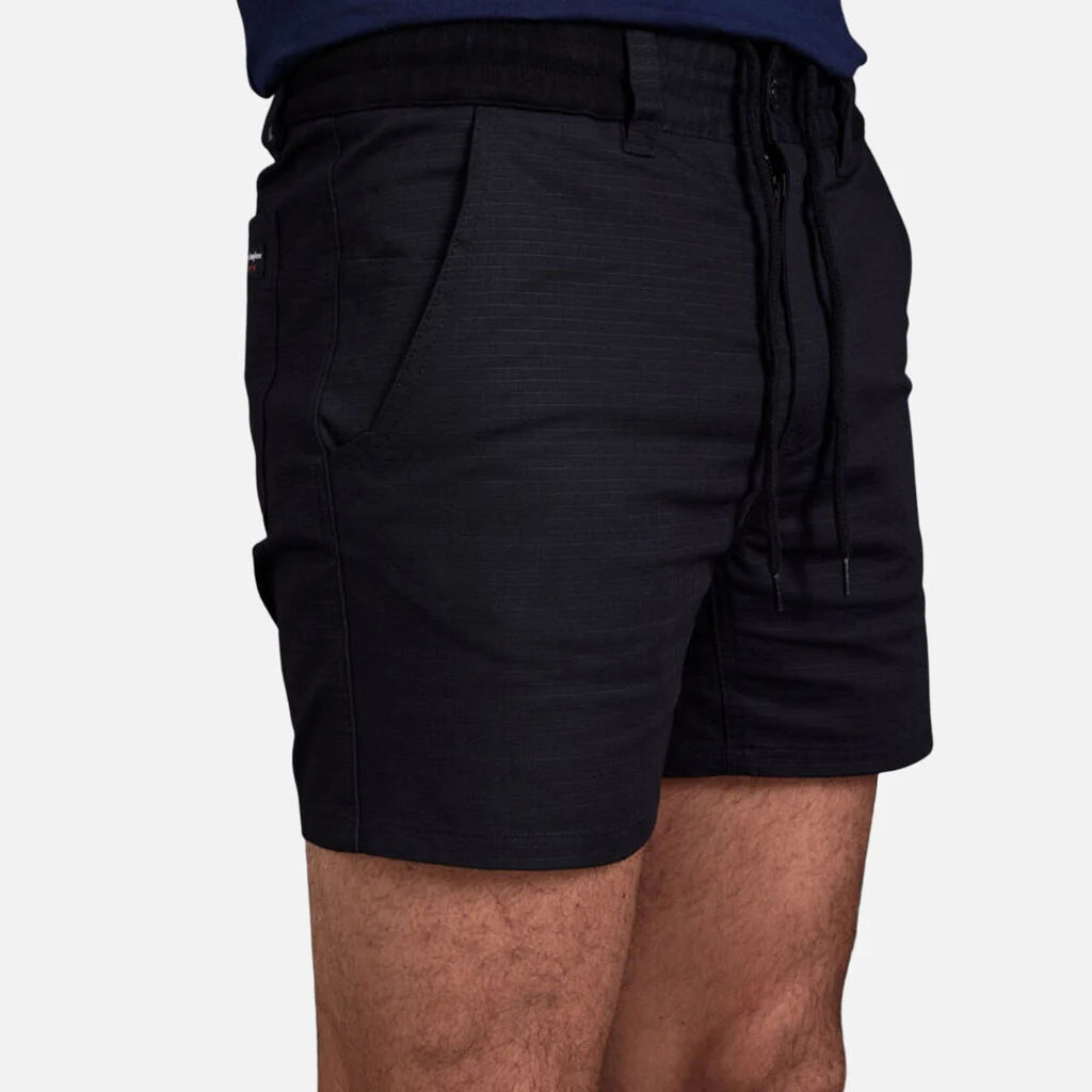 SUPER SALE! KingGee Mens Tradies Comfort Waist Short Shorts FREE Flex Cap K17012