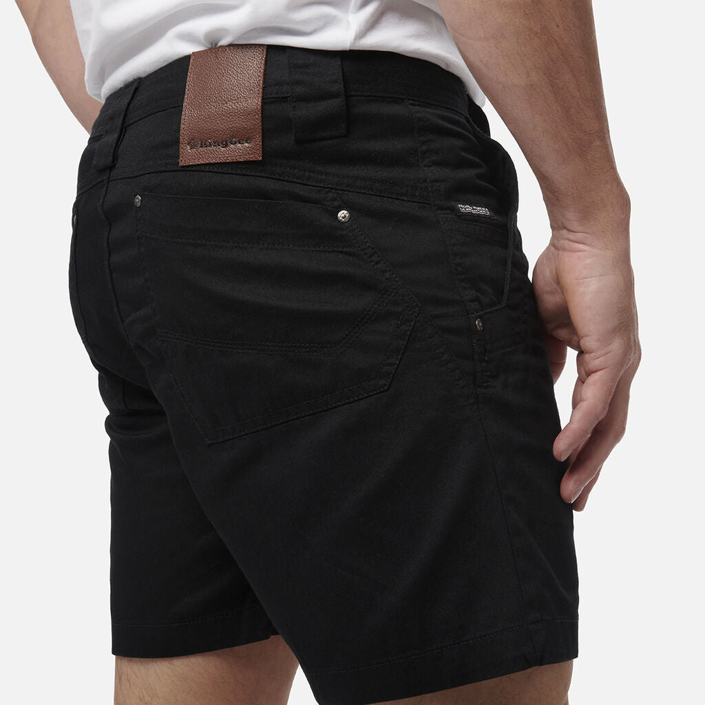 KingGee Mens Tradie Summer Short Shorts Workwear Narrow Fit Comfort K17330