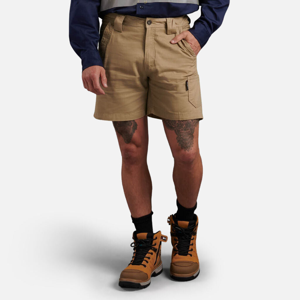 KingGee Mens Tradie Summer Short Shorts Workwear Narrow Fit Comfort K17330