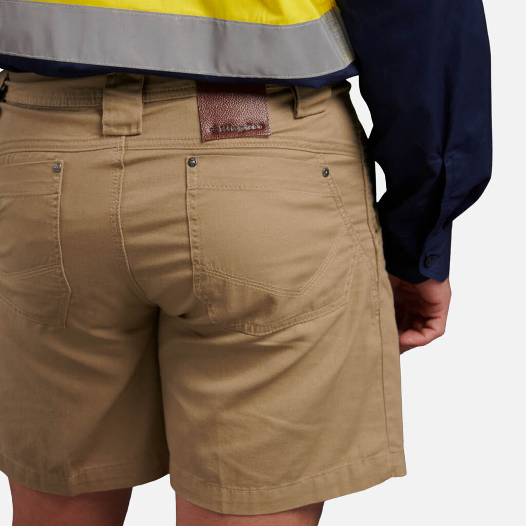 KingGee Mens Tradie Summer Short Shorts Workwear Narrow Fit Comfort K17330