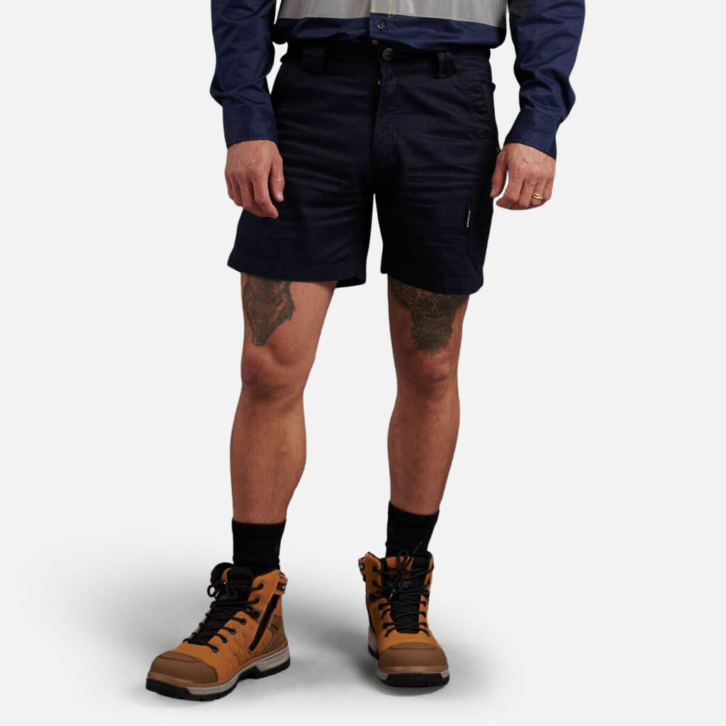 KingGee Mens Tradie Summer Short Shorts Workwear Narrow Fit Comfort K17330