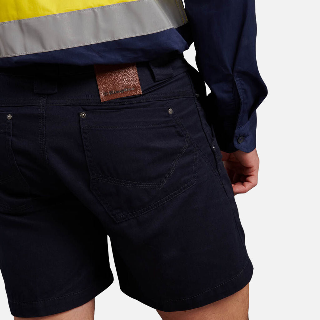 KingGee Mens Tradie Summer Short Shorts Workwear Narrow Fit Comfort K17330