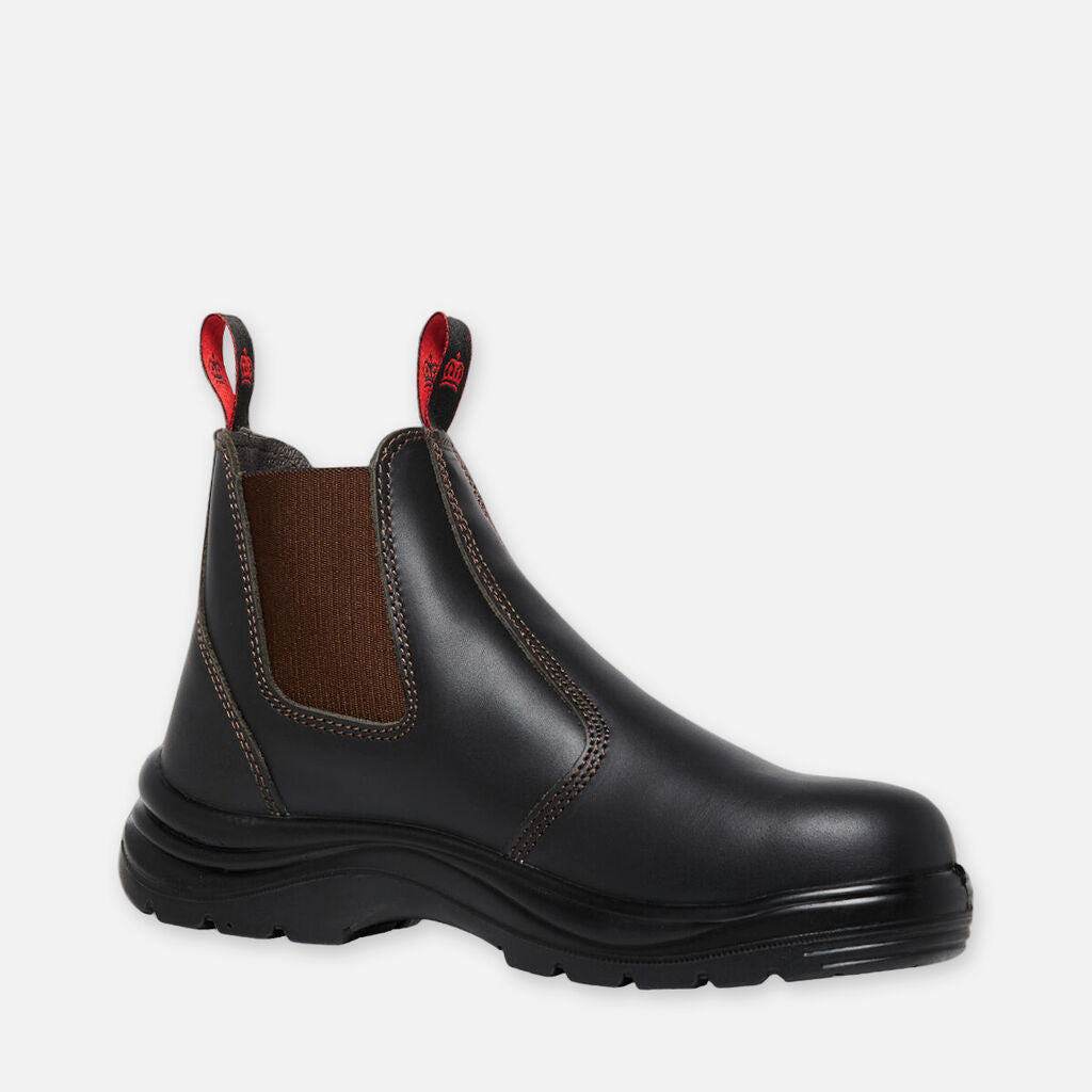 SUPER SALE! KingGee Mens Flinders Steel Safety Work Boots FREE 5Pack Sock K25500