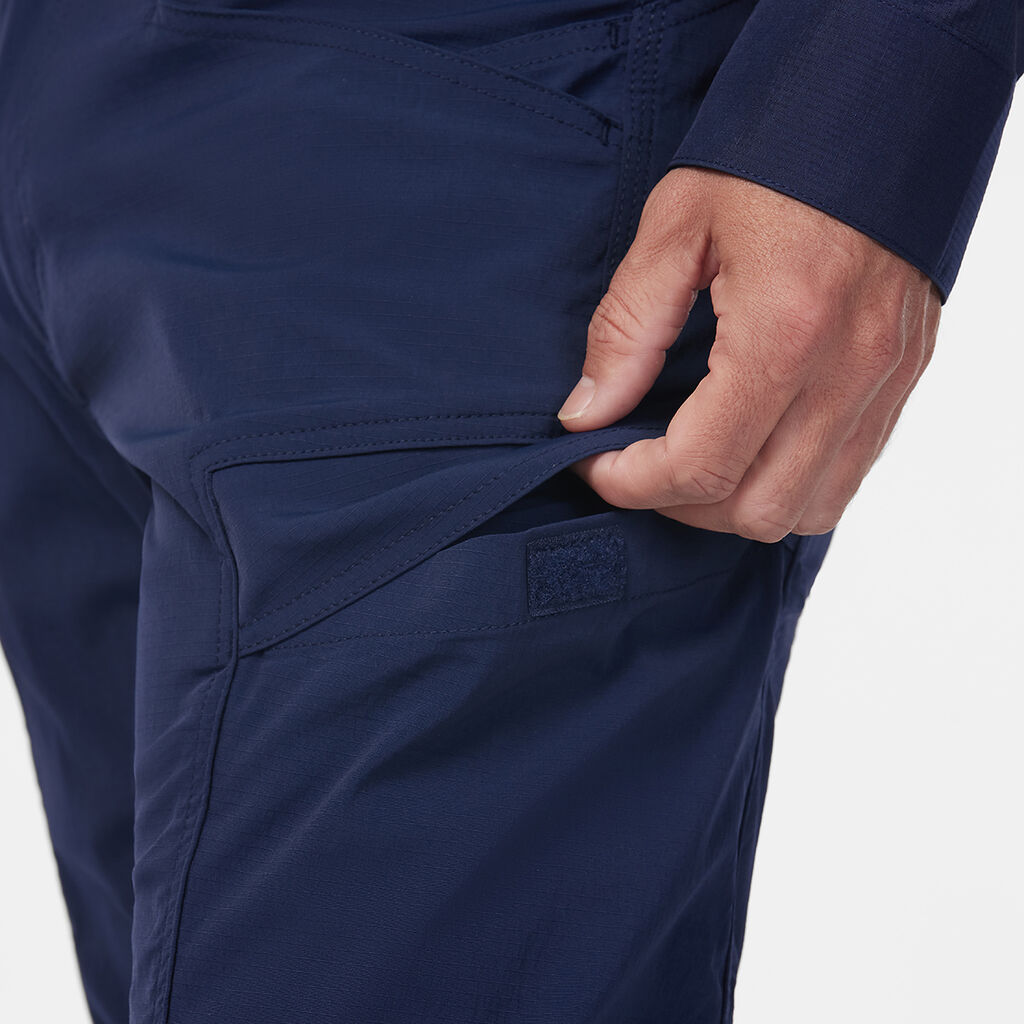 Hard Yakka Mens Lightweight Hi-Vis Shirt & Drycool Reflective Pants Uniform Set Workwear HYSET003