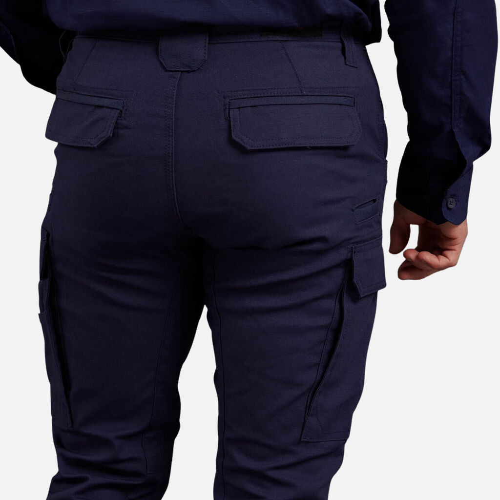 SUPER SALE KingGee Mens Tradies Safety Work Cargo Pants FREE Stretch Belt K69860