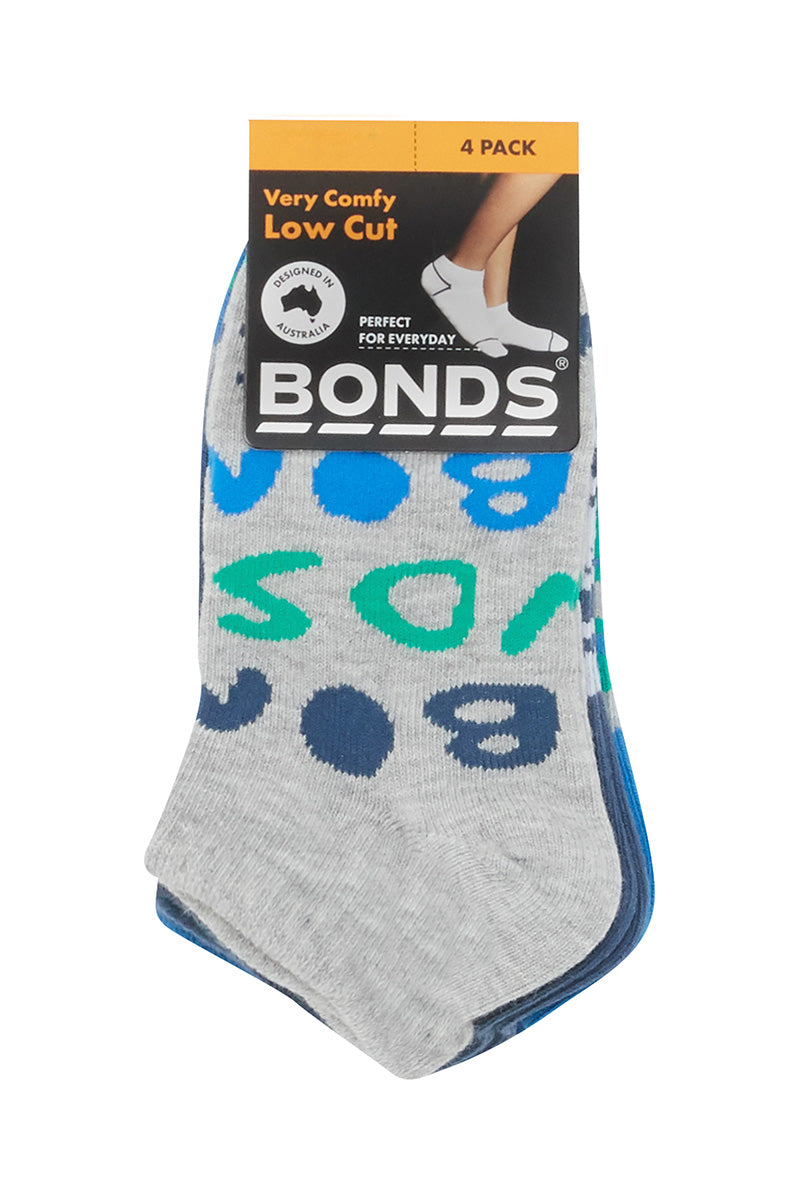 Bonds Kids fashion Trainer Breathable Soft Cotton Rich Socks 12 Pack RZLY4N