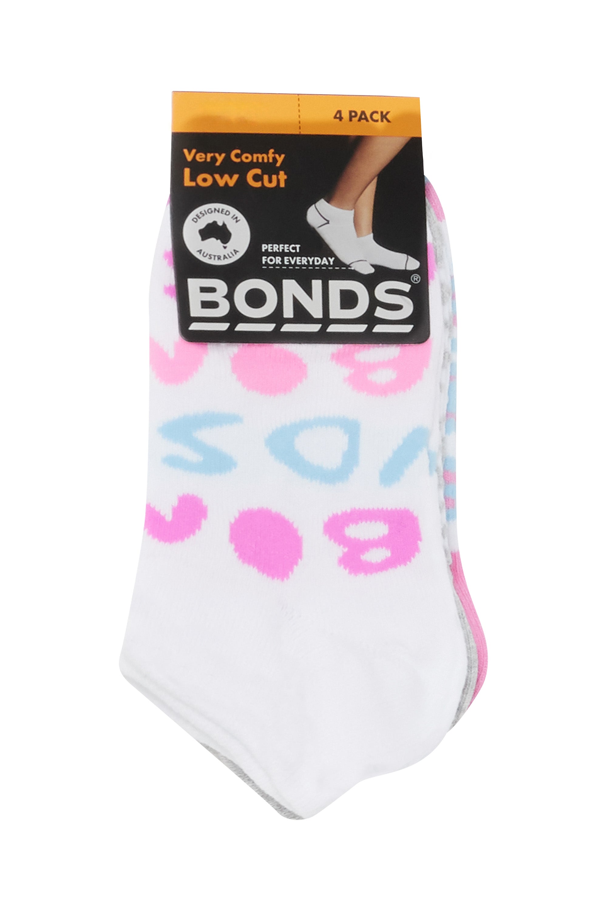 Bonds Kids fashion Trainer Breathable Soft Cotton Rich Socks 12 Pack RZLY4N