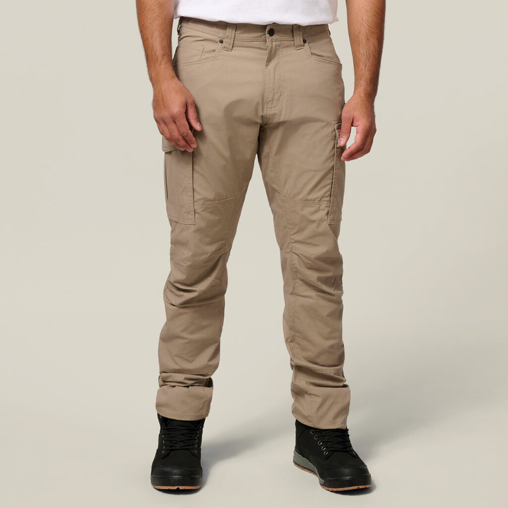 SUPER SALE! Hard Yakka Mens 3056 Cargo Work Pants FREE Stretch Belt Y02255