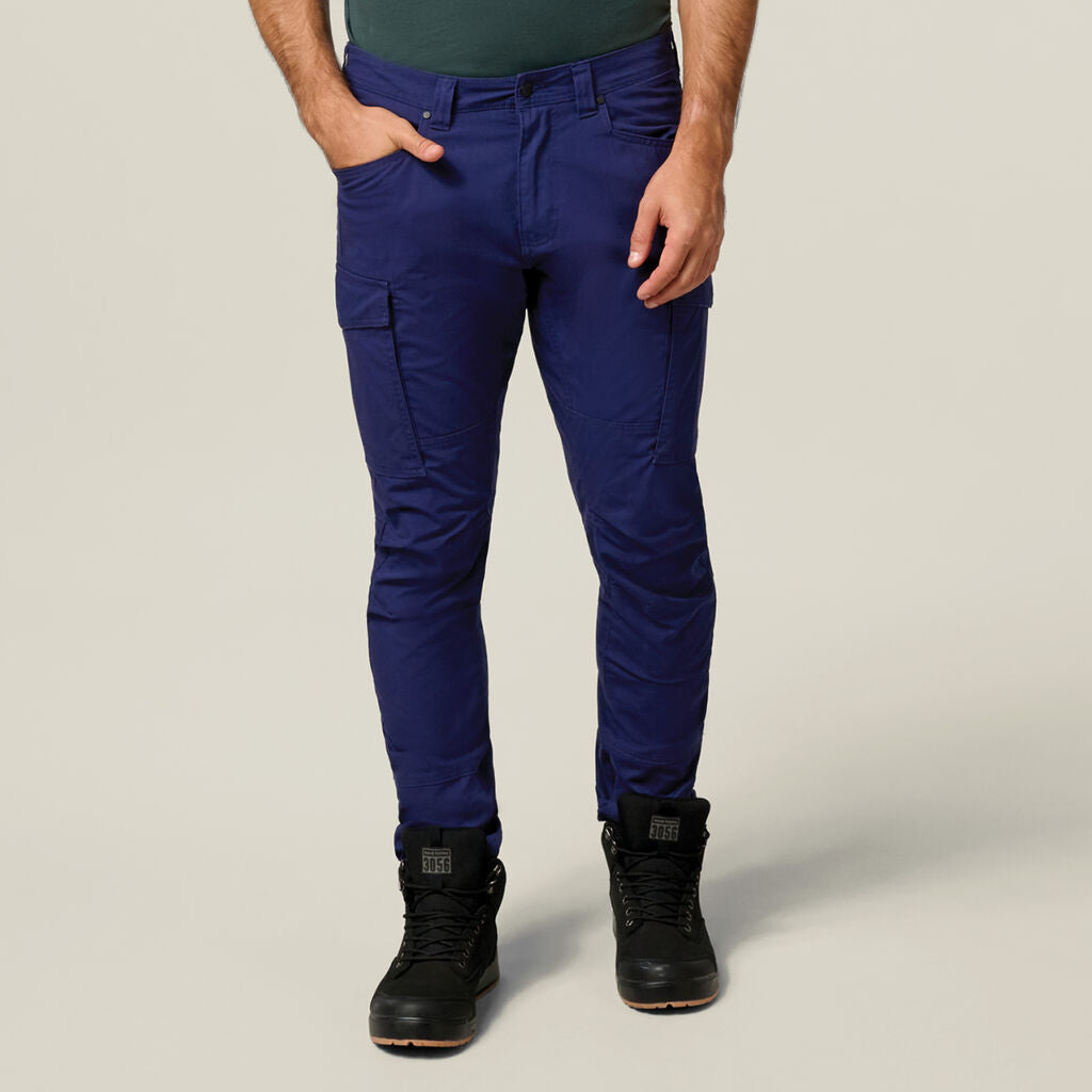 SUPER SALE! Hard Yakka Mens 3056 Cargo Work Pants FREE Stretch Belt Y02255