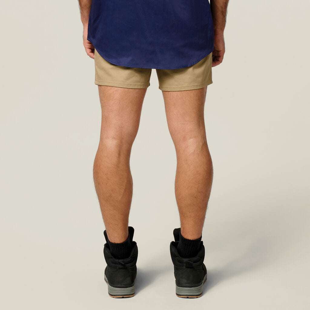 SUPER SALE! Hard Yakka Mens Relaxed Fit Drill Work Shorts FREE Flex Cap Y05350