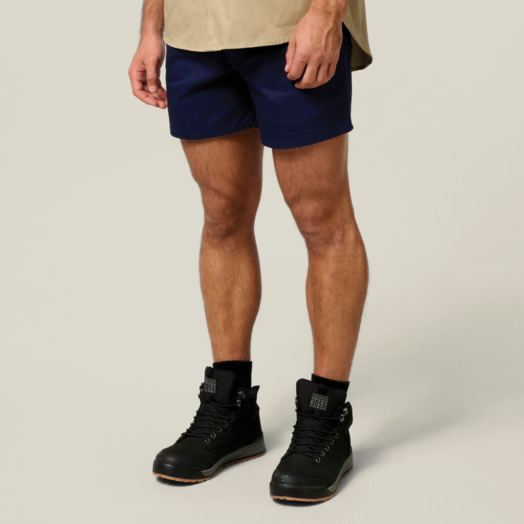 SUPER SALE! Hard Yakka Mens Relaxed Fit Drill Work Shorts FREE Flex Cap Y05350