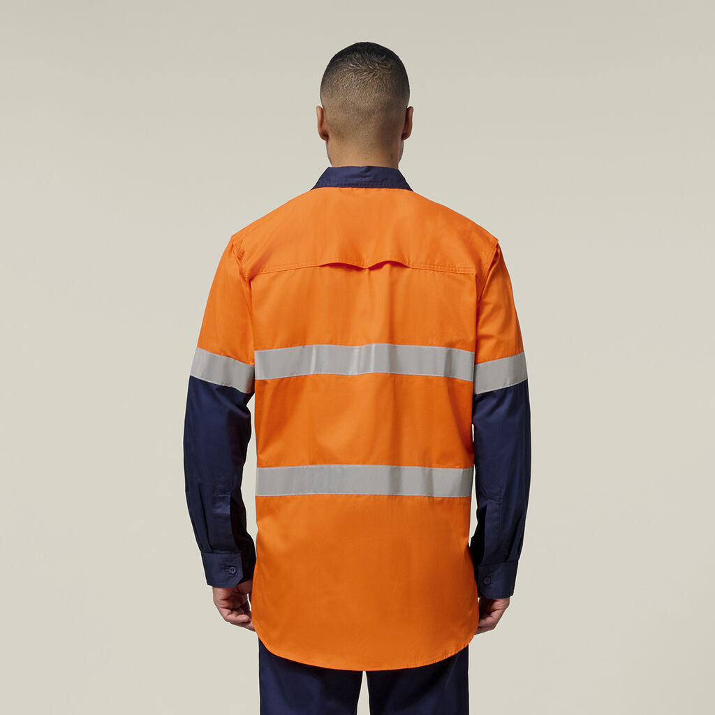 Hard Yakka Drycool Pants & Koolgear Hi-Vis Shirt Uniform Set Workwear HYSET008