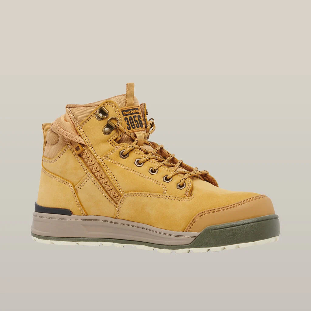 SUPER SALE HARD YAKKA Mens 3056 Lace Steel Toe Safety Boot FREE 5Pck Sock Y60200