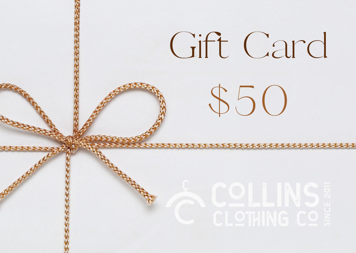 Collins Clothing Co eGift Cards