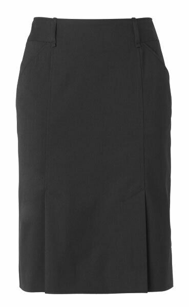 NNT Womens P/V Stretch Pleat Formal Skirt Contour Waistband Business CAT26A-Collins Clothing Co