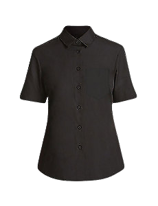 NNT Womens Short Sleeve Shirt Classic Fit Collared Business Shirt CATU8H-Collins Clothing Co