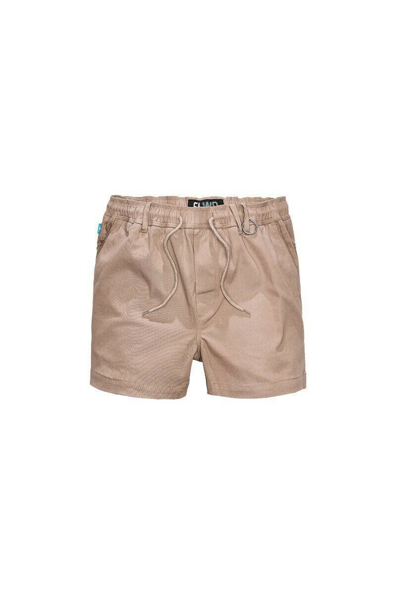 Elwood Mens Elastic Basic Short Summer Stretch Comfortable Workwear EWD206-Collins Clothing Co