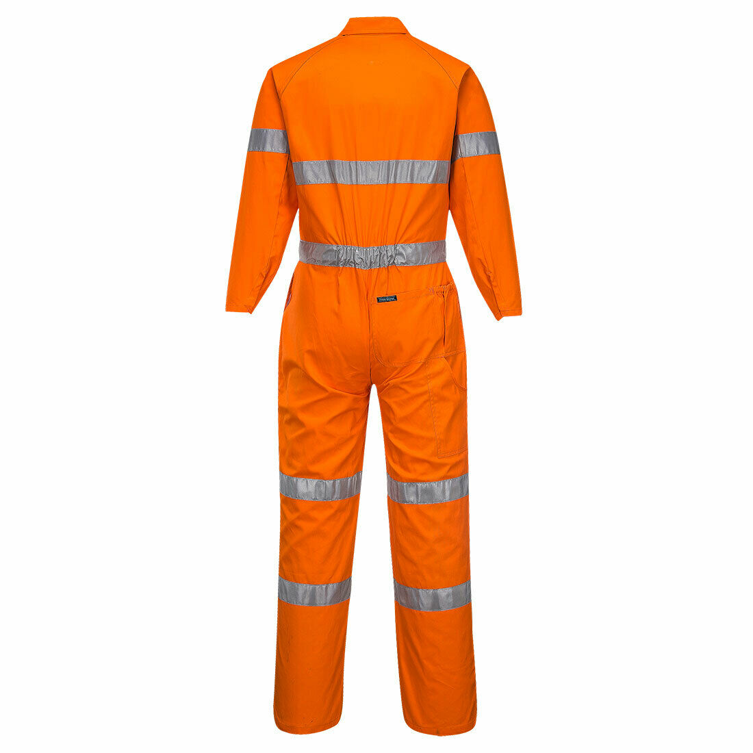 Portwest Mens Lightweight Orange Reinforced Coverall Taped Overalls Cotton MA922