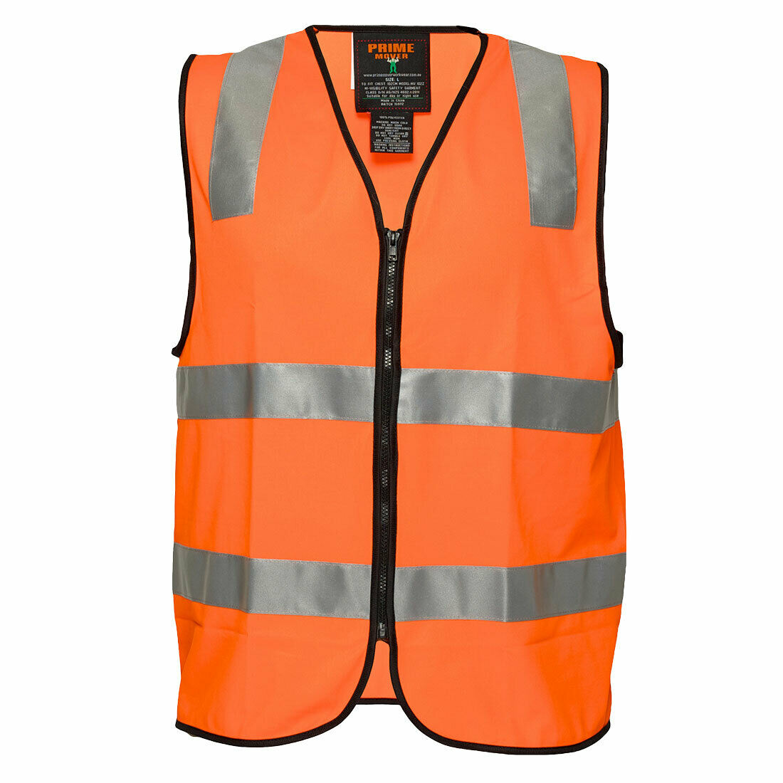 Portwest Visitor Zip Vest D/N 2 Tone Reflective Tape Work Safety MZ106-Collins Clothing Co