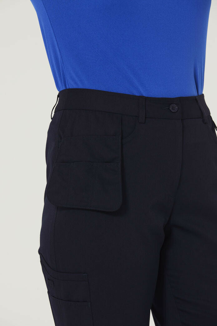 NNT Women P/V Gaberdine Flexi-Waist Pant Formal Cargo Work Business Pants CAT3TY-Collins Clothing Co