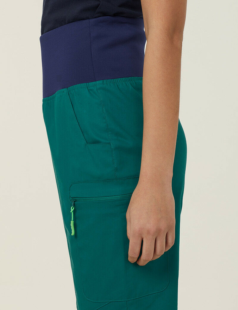 NNT Uniform Women Next Gen Anti Bacterial Curie Scrup Pants Elastic Nurse CAT3VE-Collins Clothing Co