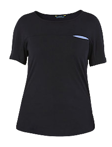 NNT Womens Matt Jersey S/S Pocket T Top Relaxed Fit Short Sleeve Blouse CAT9XH-Collins Clothing Co