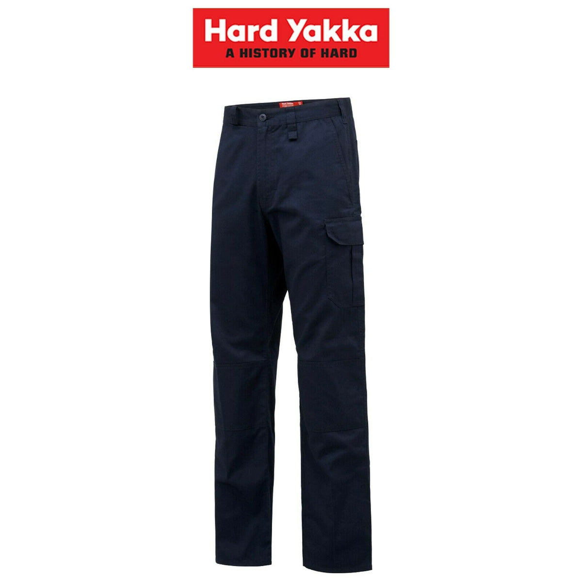 Mens Hard Yakka Core Drill Light Weight Pants Work Knee Cotton Cargo Y02960