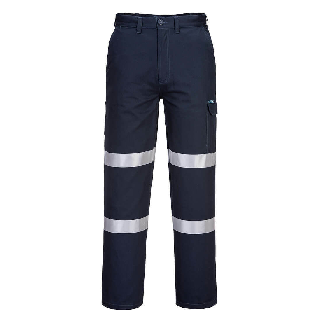 Portwest Mens Prime Mover Cargo Pants Double Tape Lumentex Work Safety MD701