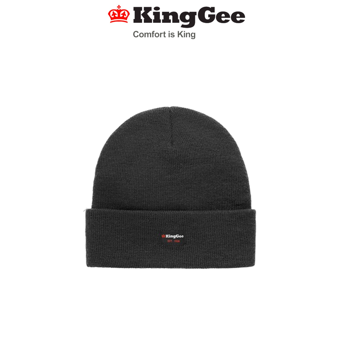 kinggee mens tradies beanie warm comfortable winter hat classic workwear  k61228