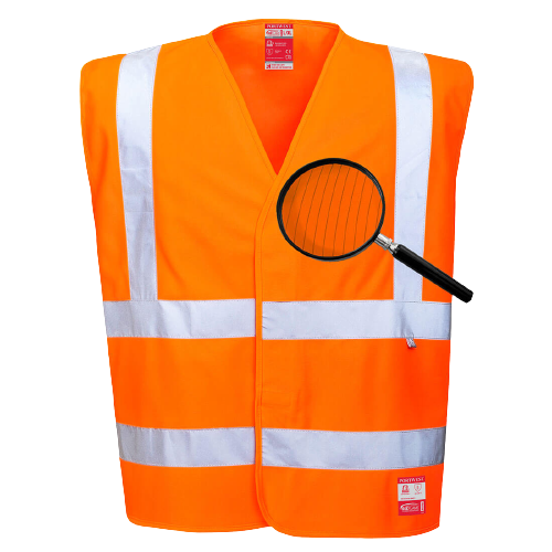 Portwest Hi-Vis Anti Static Vest - Flame Resistant Reflective Work Safety FR71-Collins Clothing Co