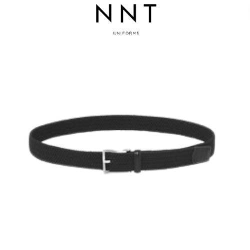 NNT Mens Stretch Belt Metal Buckle Fastening Leather Webbing Belt CATAS4