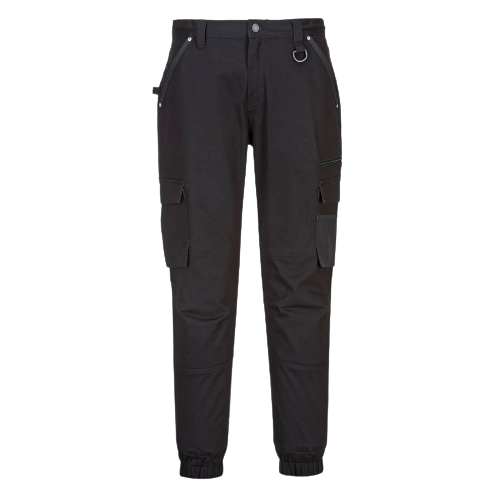 K Club - Original Branded Sports Microfiber Trouser with Mesh Lining Black