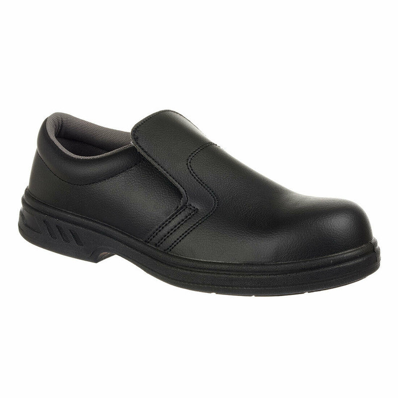 Portwest Mens Steelite Slip On Safety Shoe S2 Anti-Static Footwear Steel FW81-Collins Clothing Co