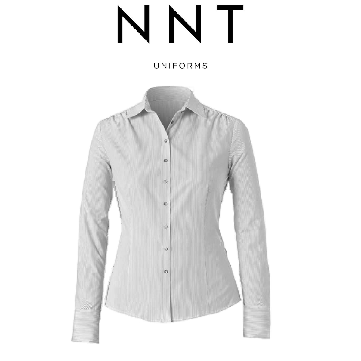 NNT Womens Cotton Blend Formal Shirts Long Sleeve Business Cotton Shirt CAT4KR