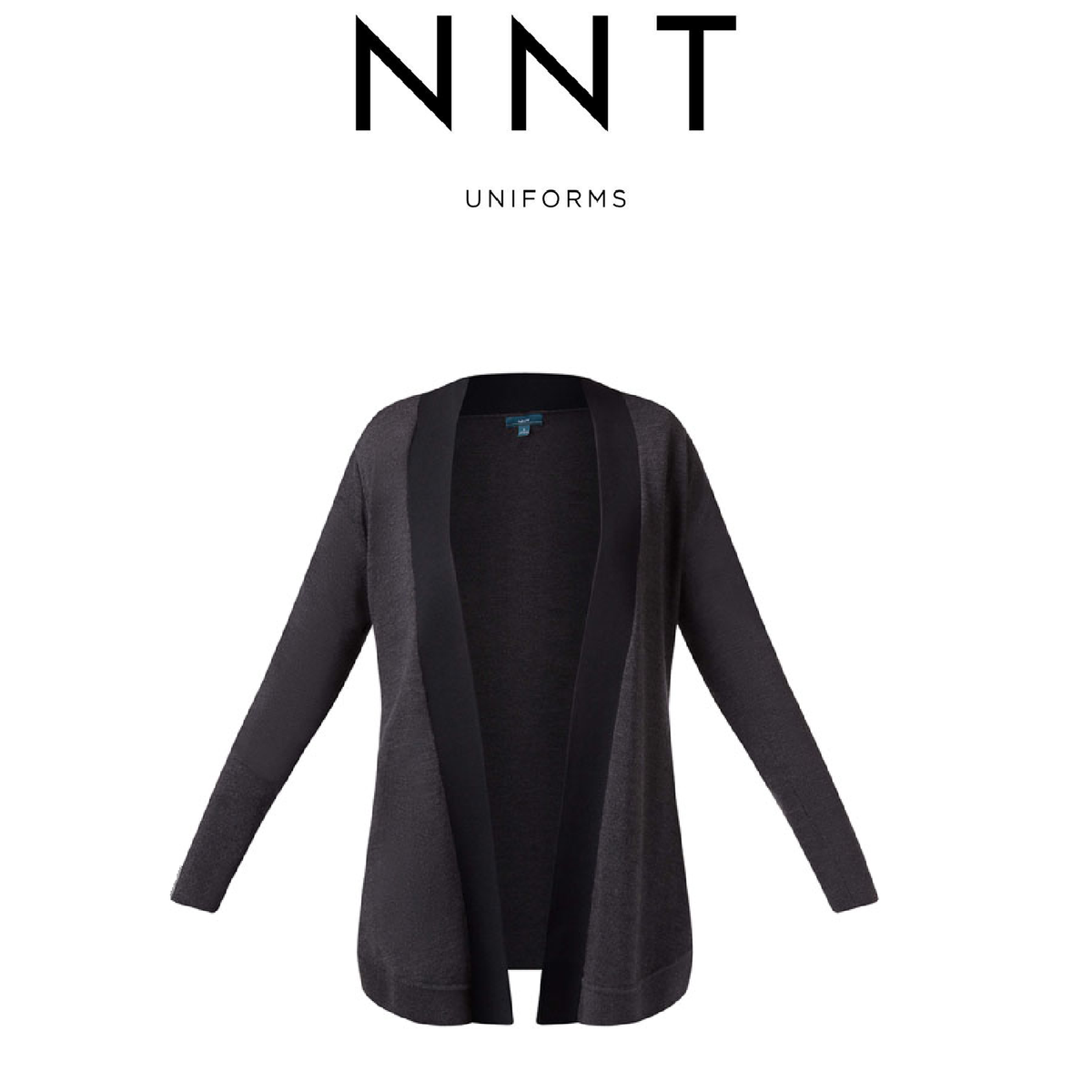 NNT Womens Pure Wool Knit Long Lined Jacket Formal Body Warmer Business CAT5B2