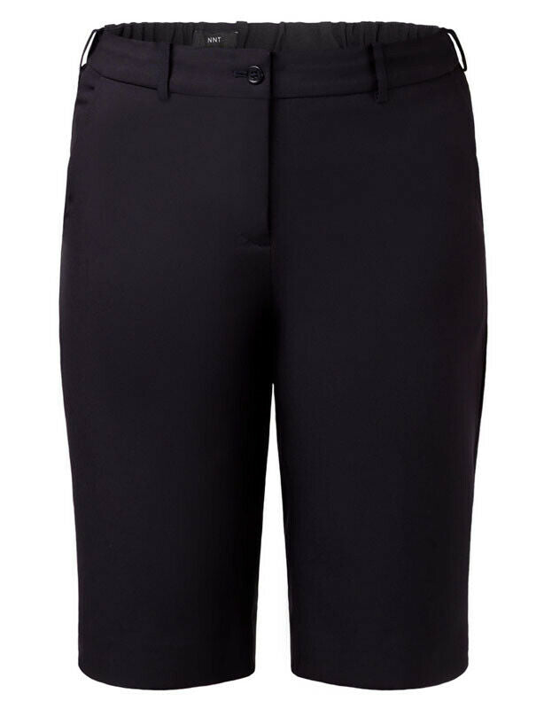 NNT Womens Helix Dry Poly Elastic Waist Shorts Waist Band Button Short CAT3NX-Collins Clothing Co