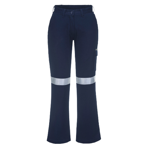 Portwest Ladies Cargo Pants with Tape Breathability Preshrunk Cotton Pant ML709
