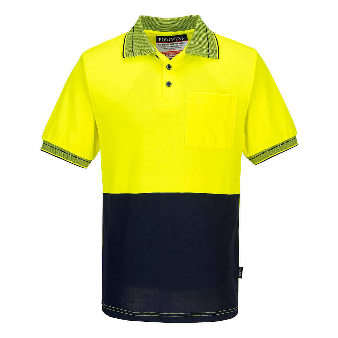 Portwest Mens Prime Mover Short Sleeve Cotton Polo Shirt Comfort Work MP210