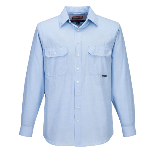 Portwest Sydney Shirt, Long Sleeve, Light Weight Poly Cotton Button Shirt MS868