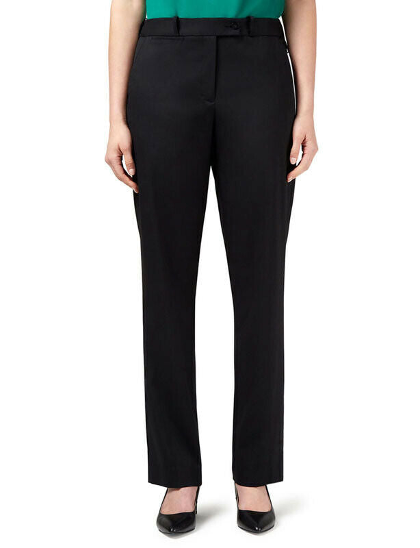 NNT Womens Stretch Twill Business Pants Elastic Waistband Formal Wear CAT3CA-Collins Clothing Co