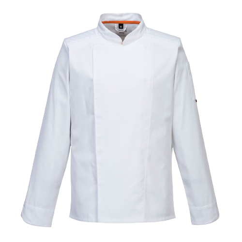 Portwest MeshAir Pro Jacket L/S Lighweight Slim Fit Chef Jacket Comfy C838-Collins Clothing Co